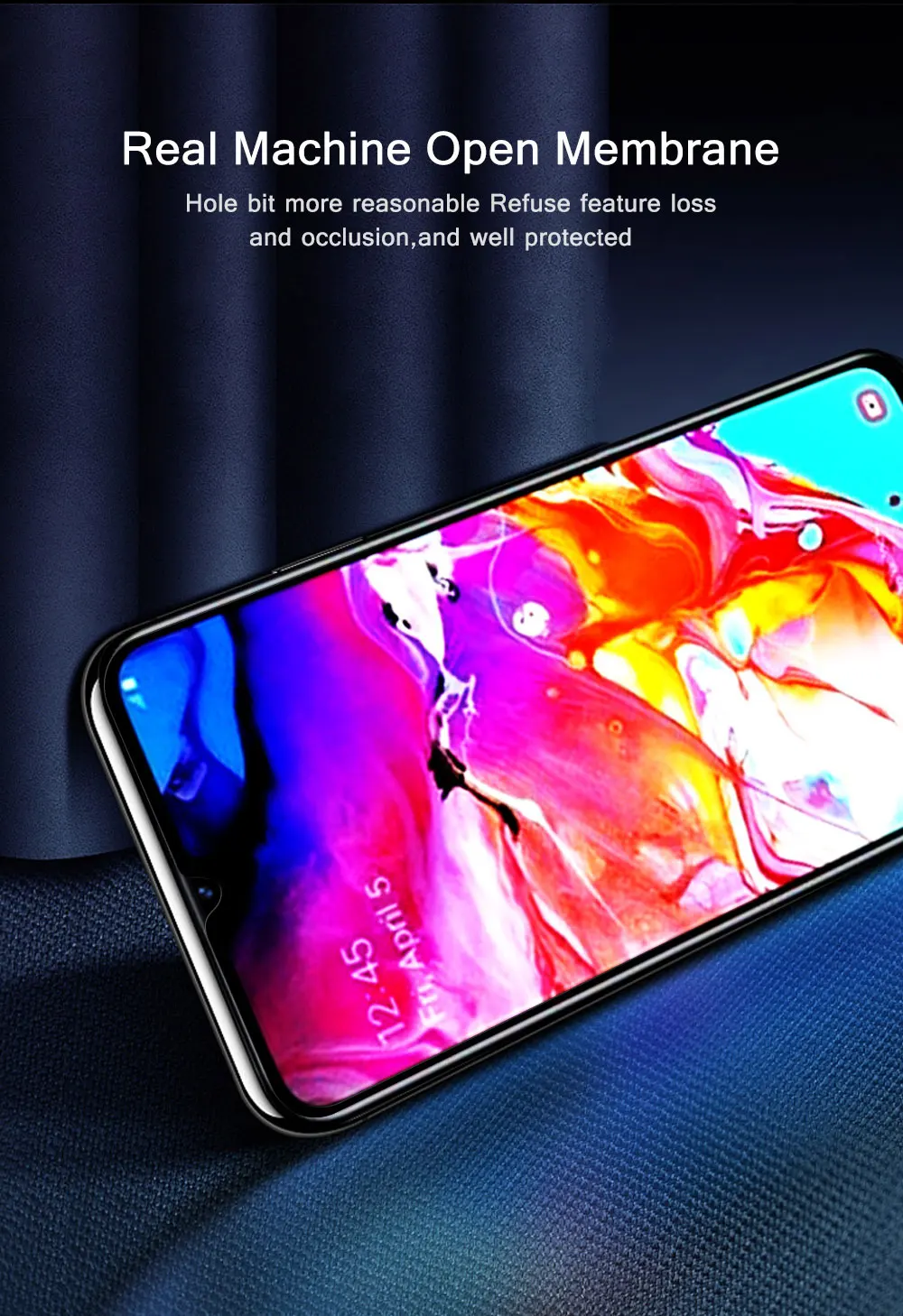 Защитное стекло для экрана для samsung Galaxy A70 A60 A50 A40 A30 A20 A10 M20 закаленное стекло полное покрытие Защитная пленка для экрана