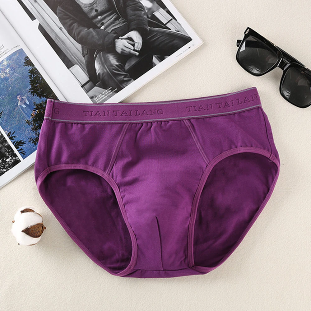 Новое сексуальное мужское нижнее белье дышащие мужские трусы из модала удобные