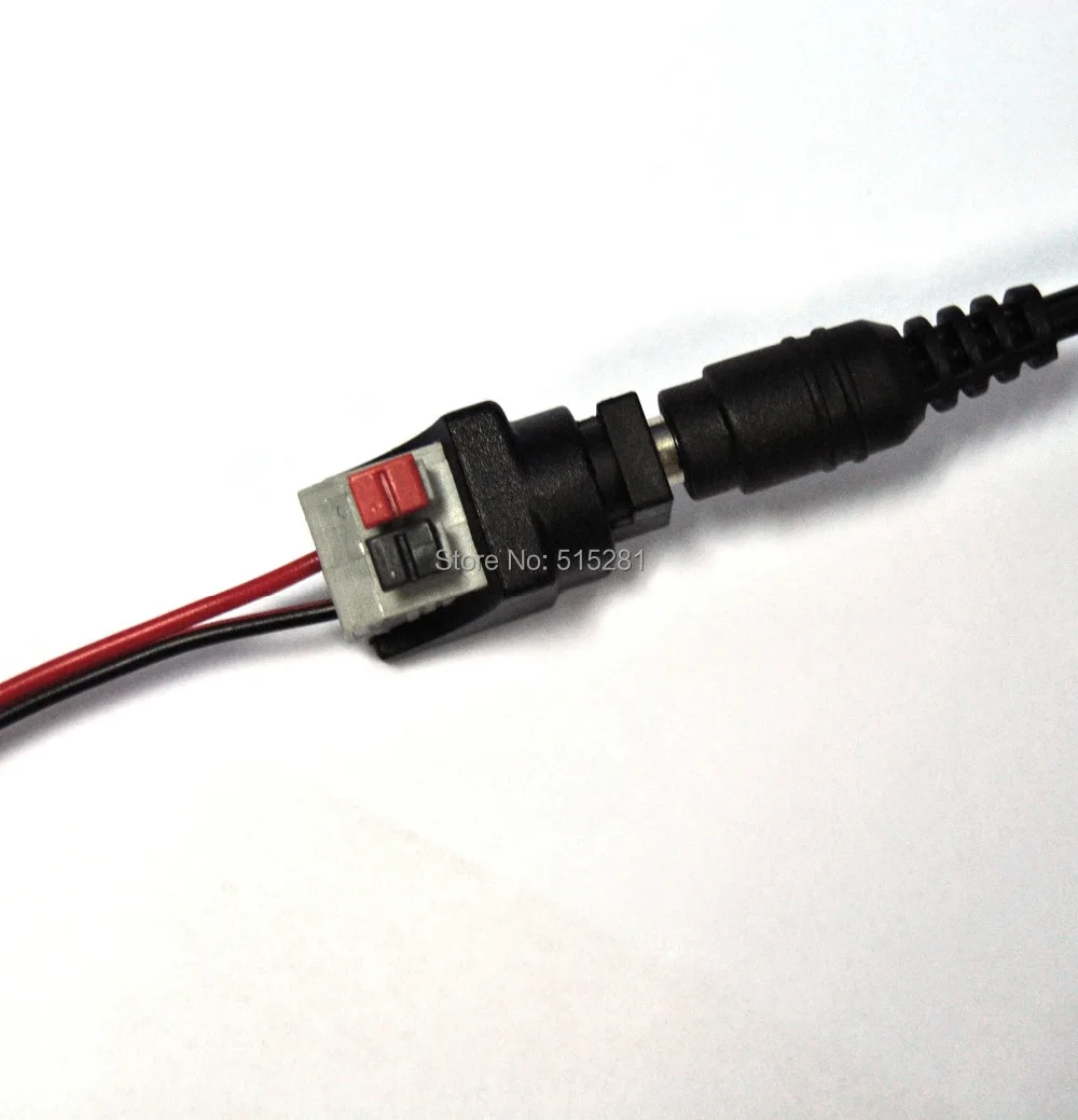 2 контактный Одноцветный разъем для светодиодной ленты с портом постоянного тока