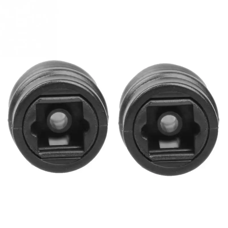 2 шт. женский TOSLINK джек цифровое аудио кабель адаптер волокно женская голова