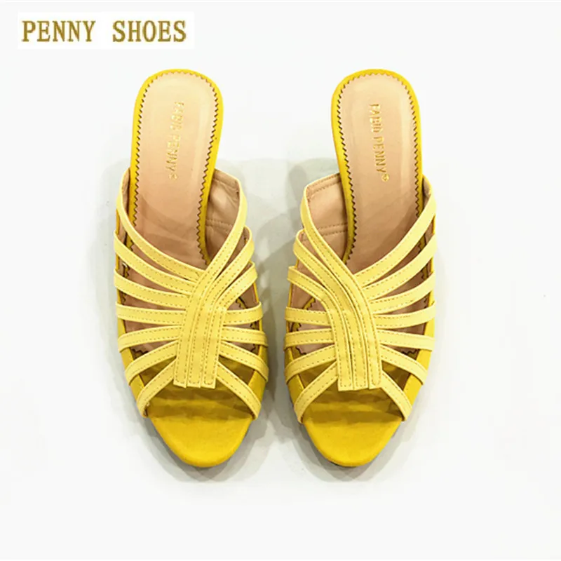 Обувь Penny красивые шлепанцы для женщин женская летняя обувь|Тапочки| |