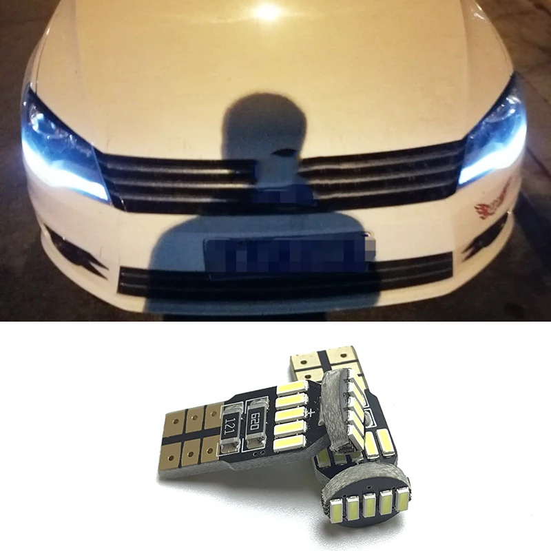T10 светодиодный габаритный сигнальный парковочный светильник для Volkswagen VW CC R36 Touran