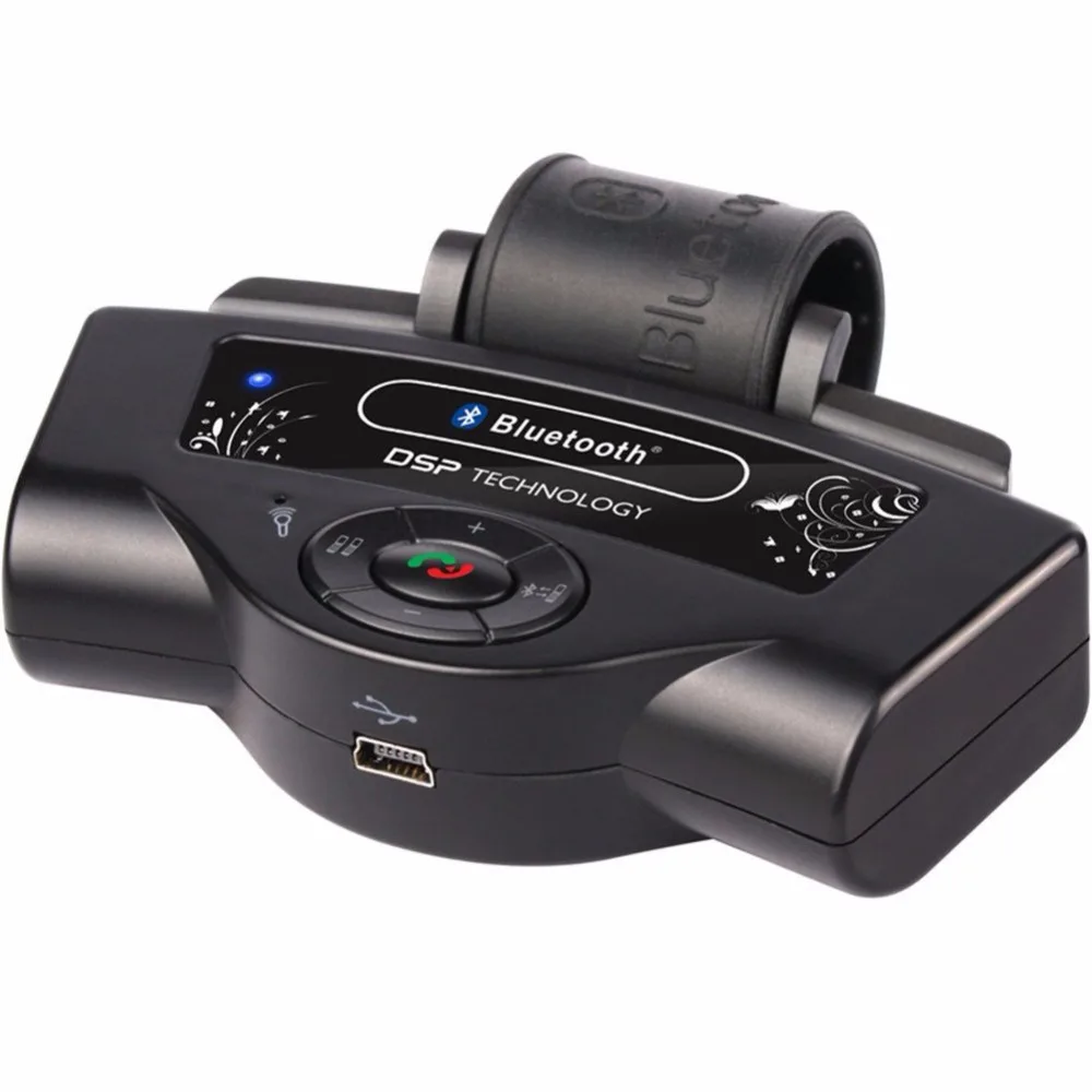 Новинка 2016 г. Беспроводная Автомобильная Bluetooth гарнитура на руль динамик со