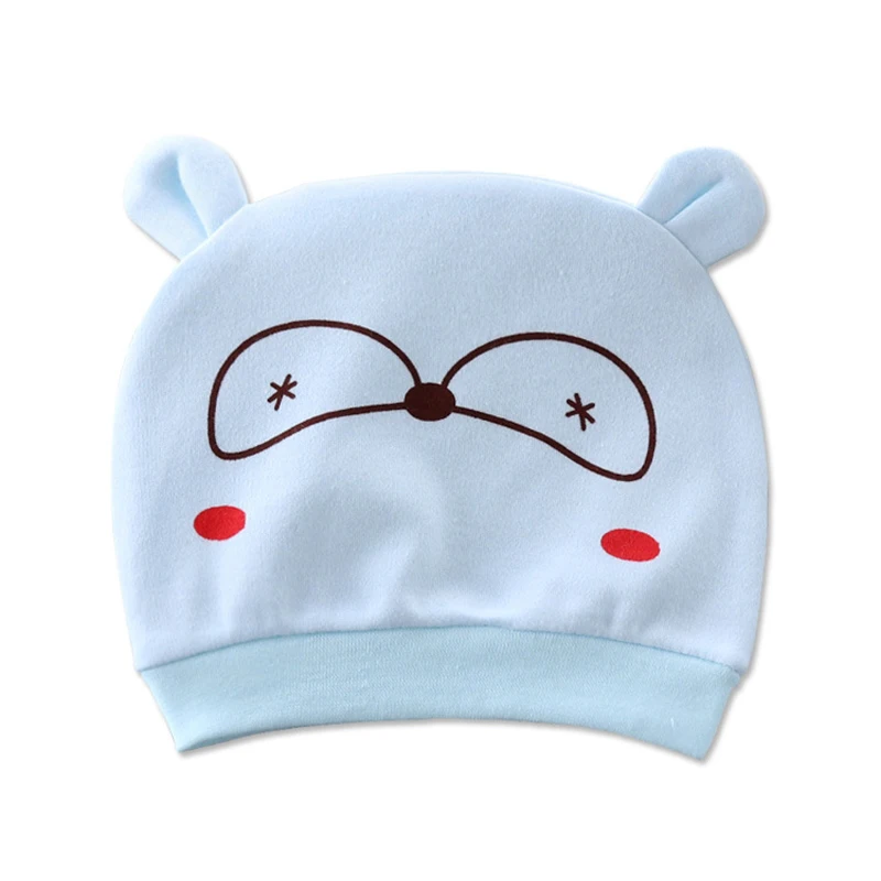 : Halilo шапки для новорожденных из хлопка с рисунком мультфильма маленьких девочек