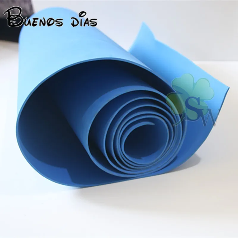 Темно синий 2 мм толщина Эва лист пены Детская школа ручной работы Косплей