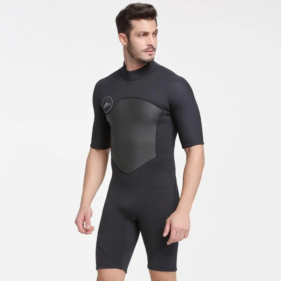 

Warm Sports Diving Wetsuit 2mm Neoprene Short Pants Sleeves Swimwear Swimming Suit Surfing Suits Snorkeling Wetsuits for Surfing