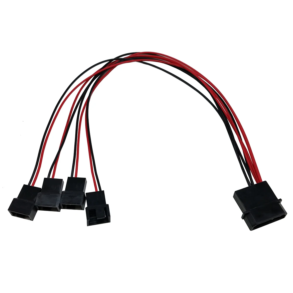 Внешний вентилятор для ПК 12 В 34 см 4 контакта от Molex IDE до портов 3 контакта/4