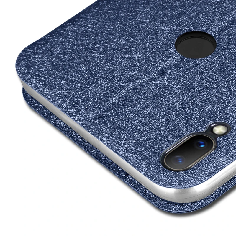 Mofi для huawei Y9 2019 чехол Флип кожаный y9 Силиконовая задняя крышка Роскошные случае 6 5