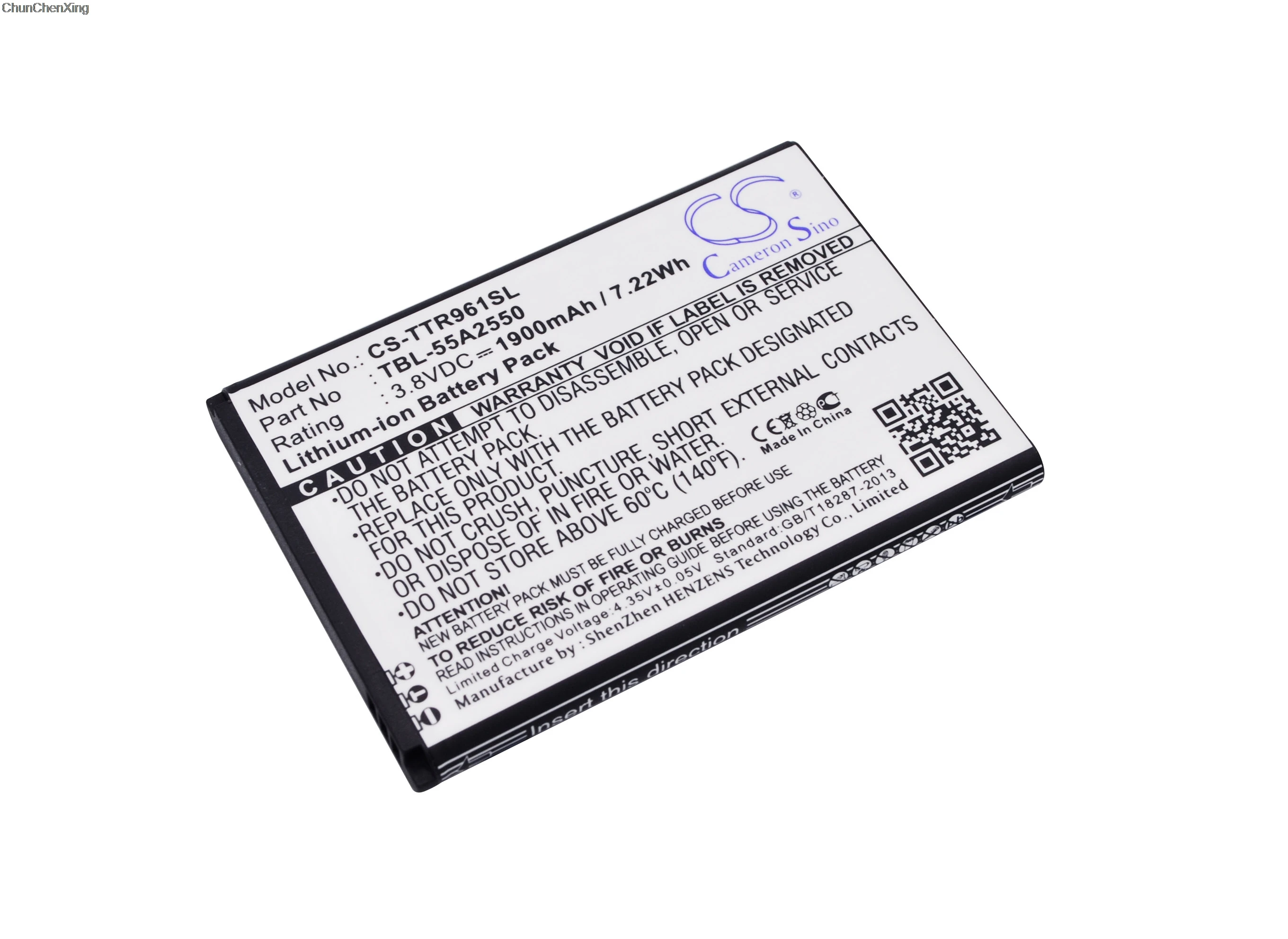 TBL 55A2550 батареи Cameron Sino 1900mAh для TP Link M7350 TL TR961|Цифровые аккумуляторы| |