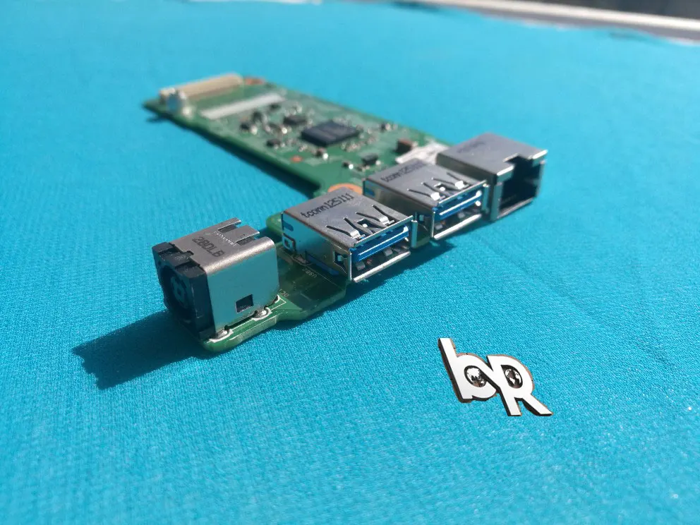 Brtrading Подлинная для Dell Vostro 3350 DN13 10682-1 разъем ethernet доска 48.4ID10.011 |