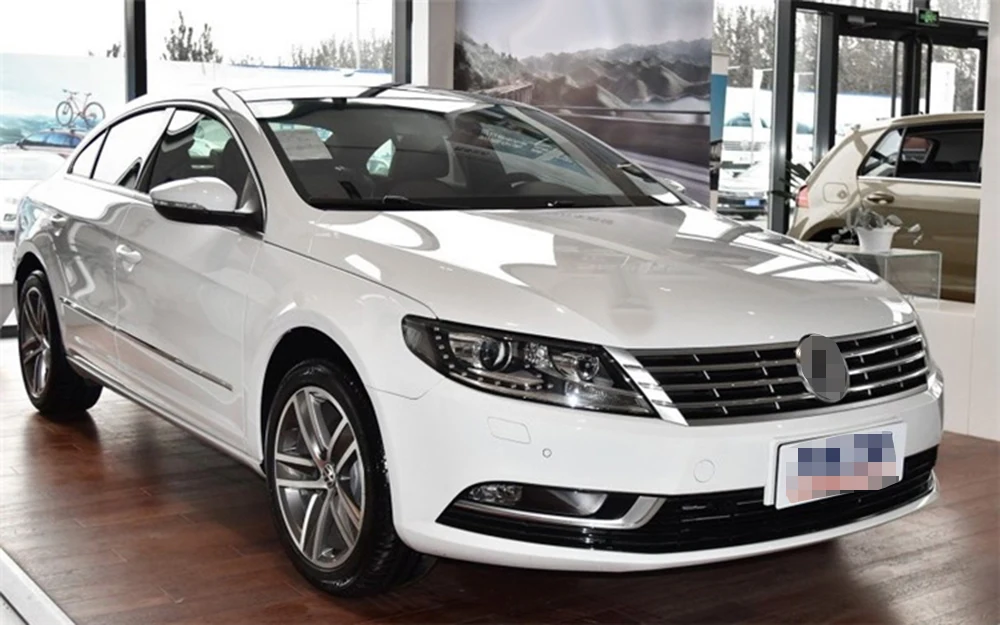 Для Volkswagen VW Passat CC 2013 прозрачная Автомобильная фара с прозрачными линзами