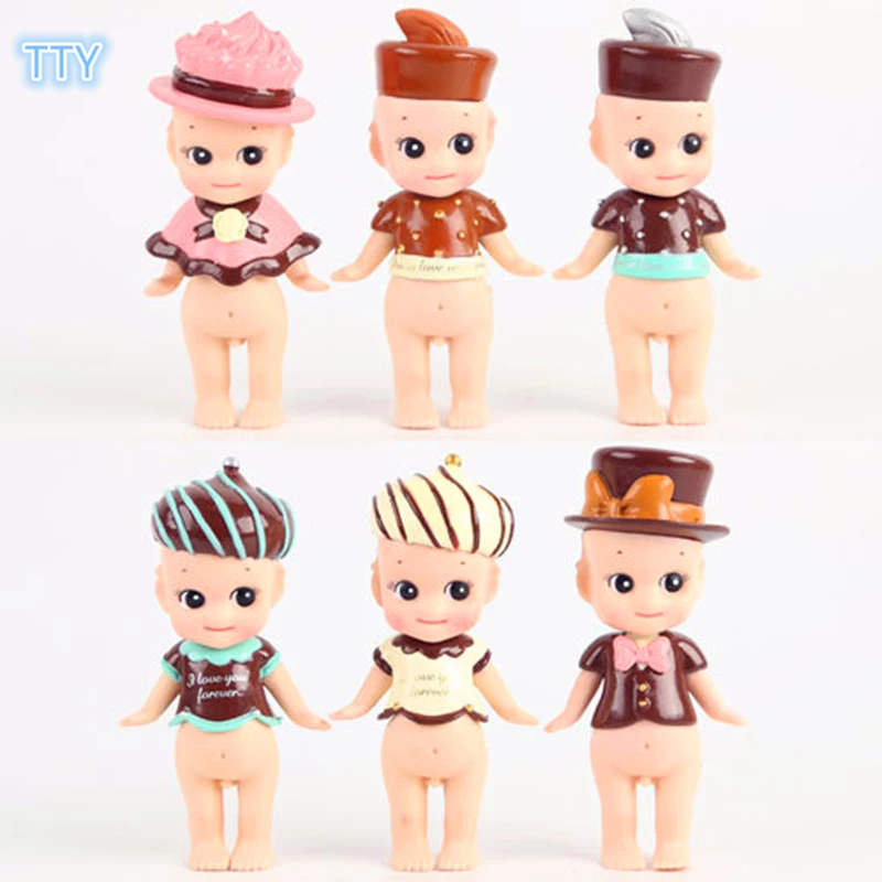 Экшн фигурки sonny Angel 6 шт./компл. 8 см мини на День святого Валентина серия из ПВХ