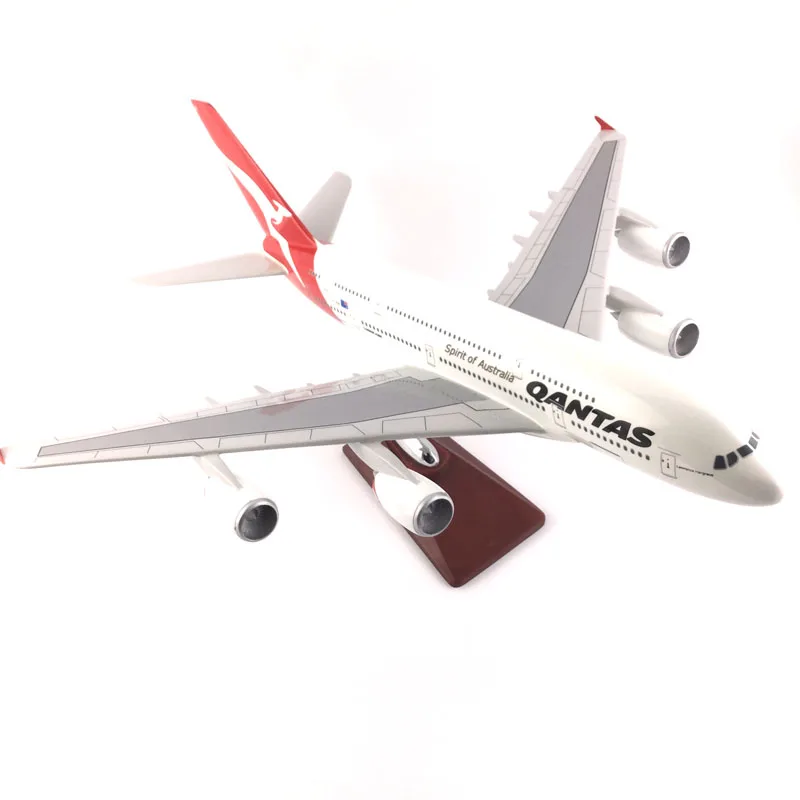 Австралия авиакомпаний пассажирский самолет A380 QANTAS модель самолета Модель