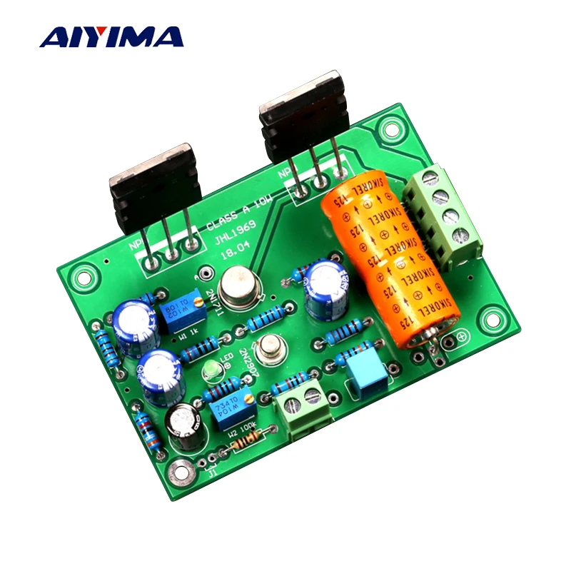 Aiyima 10 Вт JHL1969 аудио усилитель доска Amplificador чистый класс моно DC26V|Усилители