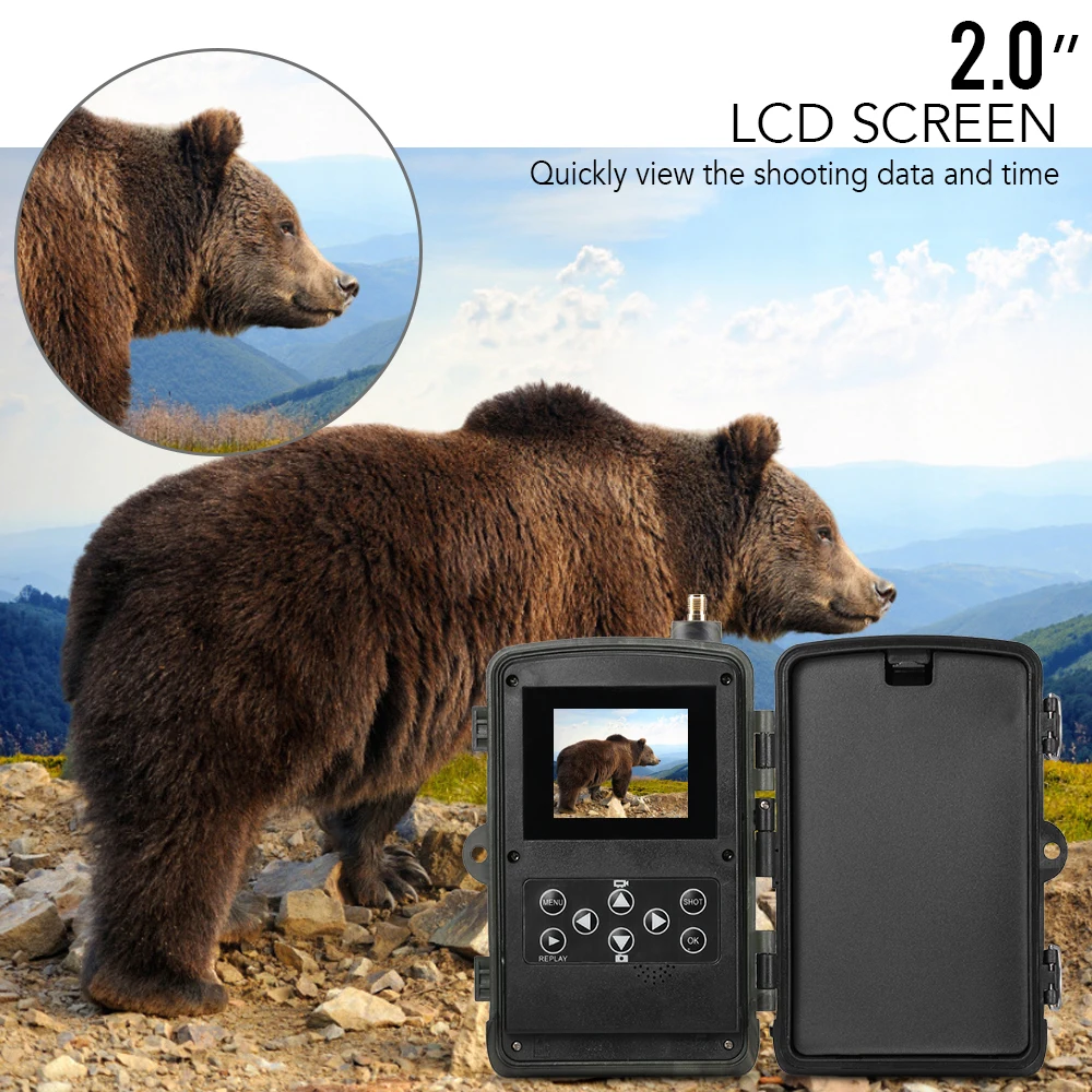 HC801 4G MMS SMS Trail камера 16MP 1080P Инфракрасная камера ночного видения для охоты ПИР камера для дикой природы фото ловушки 0,3 s триггер