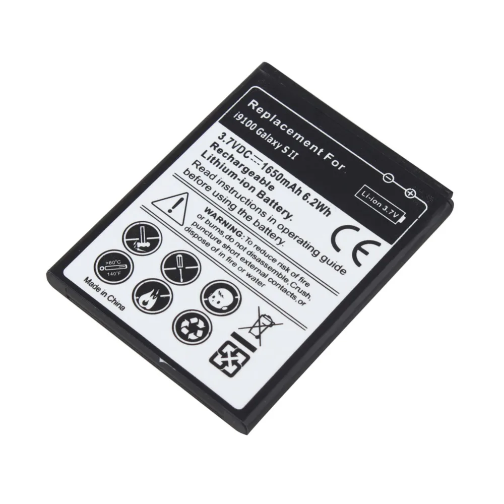 2 шт 1650mah батарея с USB настенное зарядное устройство для Samsung Galaxy S2 SII i9100 GT i9100|batteries