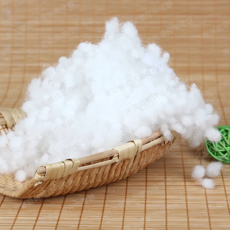 Высокие эластичные шелковые нити хлопок перлы 500g подушку наполнитель подушки