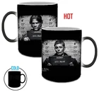 Прямая поставка-супернатуральная кружка, Волшебная кружка с изменением цвета, Термочувствительная керамическая чашка для кофе, чая, молока, лучший подарок для друга