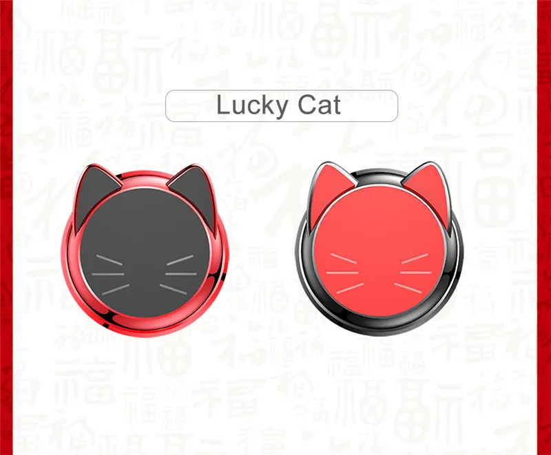 Lucky Cat автомобильный держатель телефона 360 Степень GPS магнитный держатель мобильного телефона кронштейн для iPhone Xiaomi samsung huawei подставка