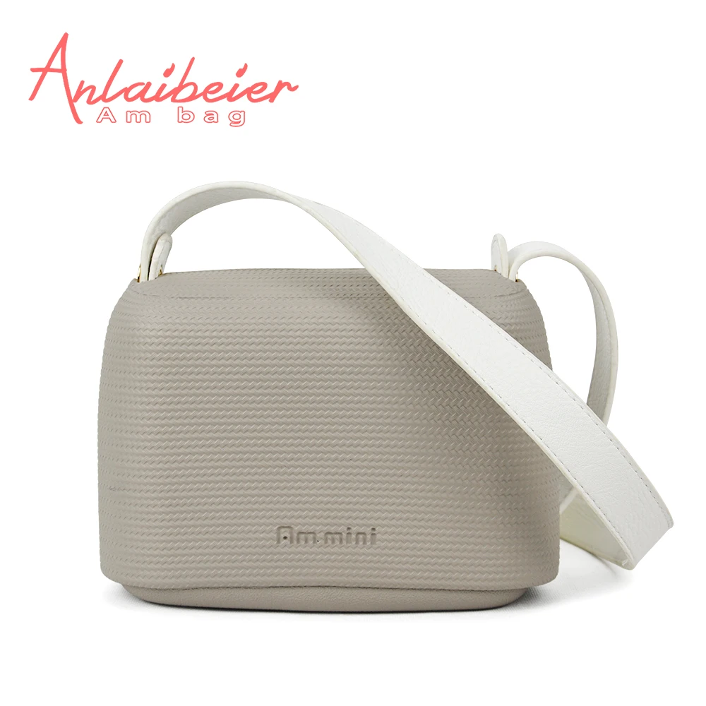 ANLAIBEIER EVA O Pocket Obag Bag стильная Водонепроницаемая мини сумка конфетных цветов AMbag с