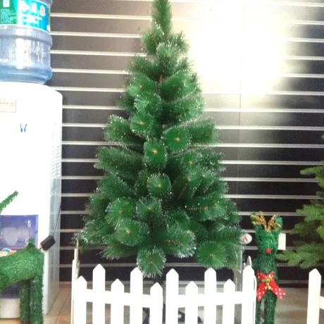 Рождественские украшения праздничные и товары зеленая Рождественская елка 1 2 м