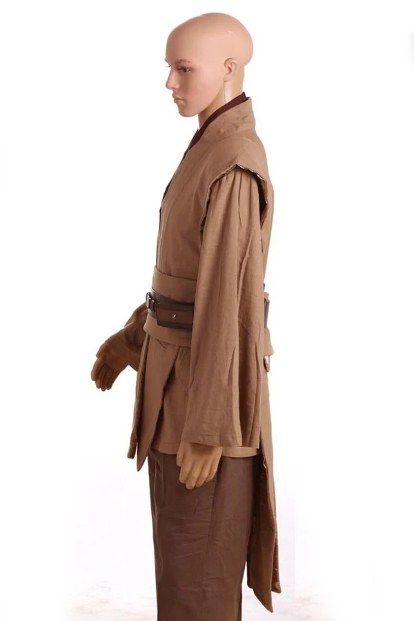 Звездные войны мести ситха Obi Wan Kenobi Косплей Костюм джедай халат Взрослый мужской костюм на Хэллоуин