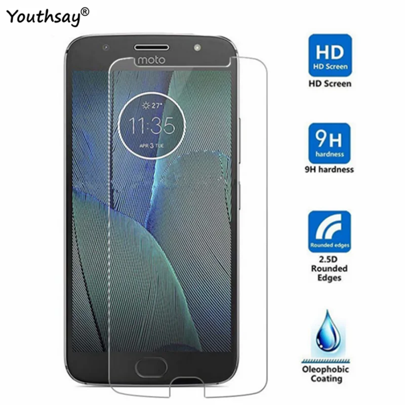 Для Moto G5S Plus закаленное стекло ультратонкая Защитная пленка для стеклянная Lenovo