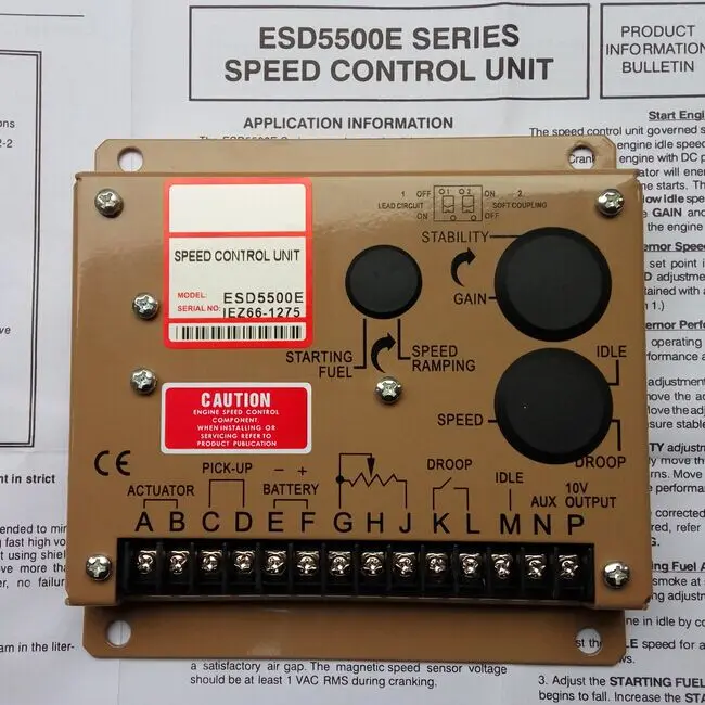 ESD5500E блок управления скоростью дизельного генератора + быстрая бесплатная