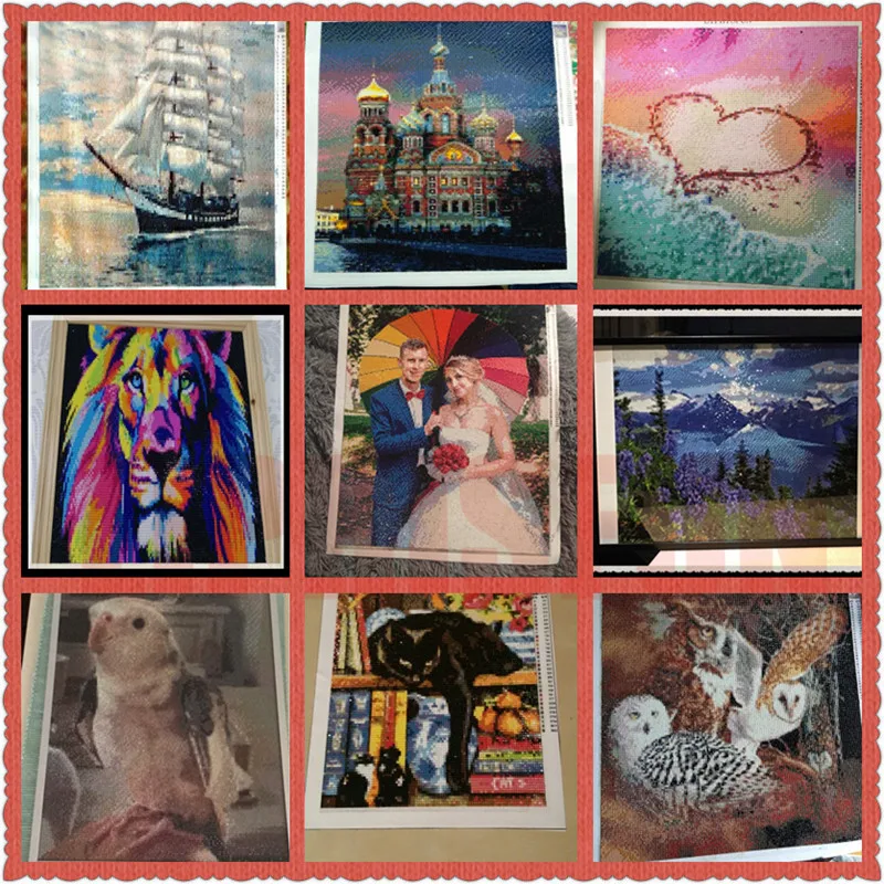 LIPHISFUN Полный Дрель Алмаз Картина мозаика ручной вышивки крестом смолы квадратный