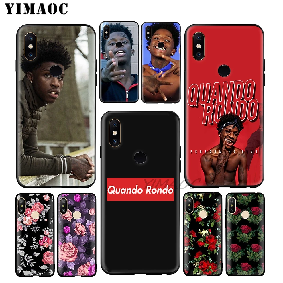 YIMAOC Quando Rondo Rapper Soft Case for Xiaomi Redmi Note 7 6 6A 5 4 4X 4A 5A S2 7A GO K20 Plus Pro |