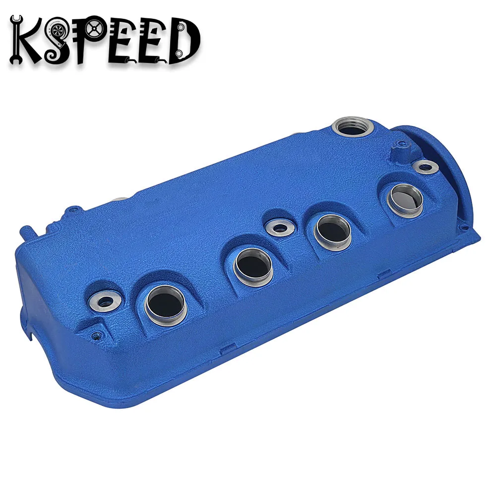 Для Honda VTEC DOHC D-Series двигатель D15 D16Z6 D16Y8 красный синий крышка клапана двигателя алюминиевая матовая готовая крышка клапана двигателя