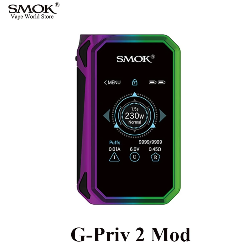 Электронная сигарета SMOK G PRIV 2 Vape Box Mod вапорайзер мод меха VS Alien T Priv RX300 Pico S227|box mod|mech
