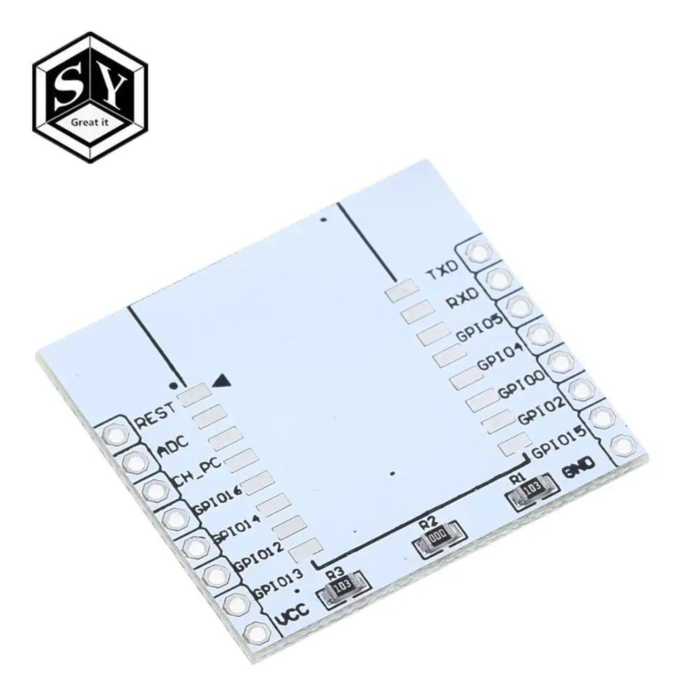 Серийный адаптер модуля Wi Fi Great IT ESP8266 1 шт. пластина подходит для ESP 07 08|wifi module|esp8266