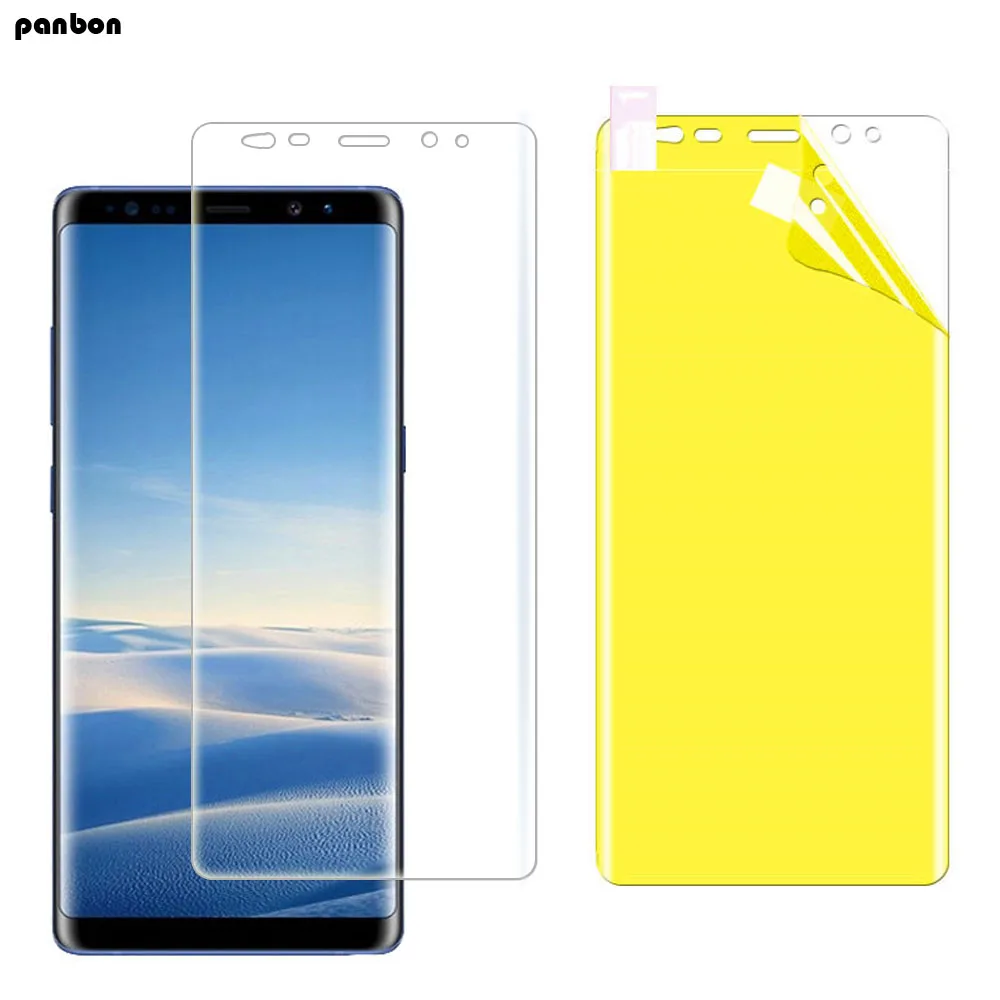 3D мягкая Гидрогелевая Передняя пленка для Samsung galaxy Note 9 8 7 FE note edge N9150 защита экрана