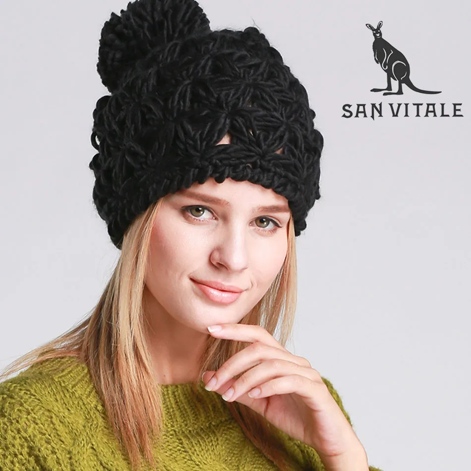 Skullies Beanies шапки женские зимние теплые осень 2017 модная шапка Рождественская