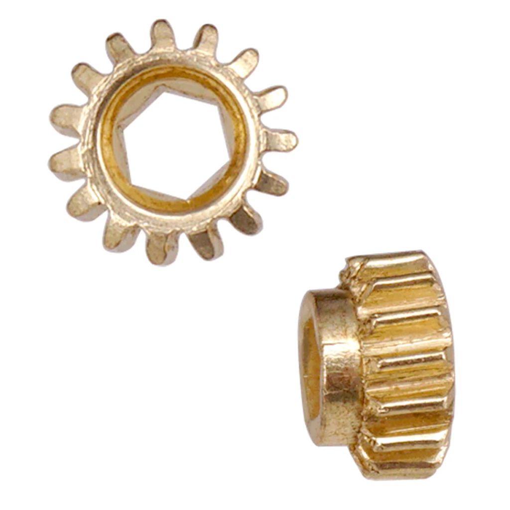 6 шт. профессиональные железные золотые шестигранные зубчатые 1:15 Гитарные тюнеры