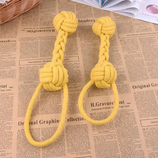 1 шт. разноцветная жевательная игрушка для собак веревки домашних животных