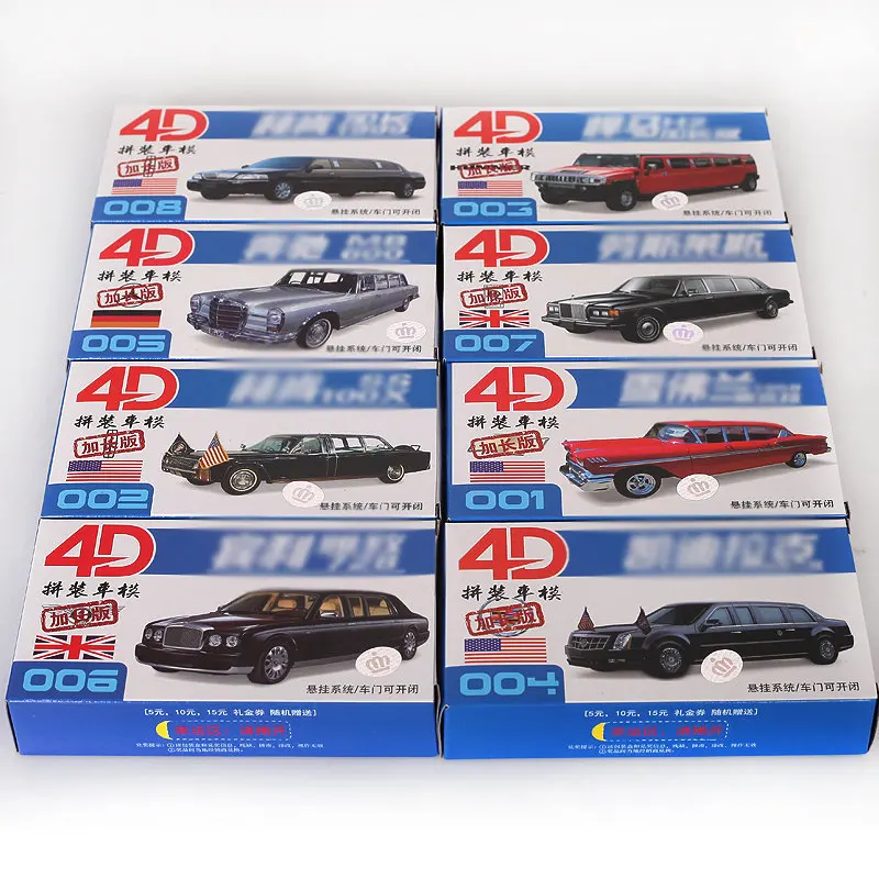 Мини 8 шт./лот сборка автомобилей 1: 87 снижение пропорции DIY литья под давлением модель автомобиля игрушка строительные наборы открытая дверь Jsuny