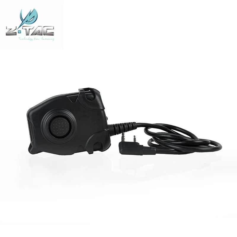Наушники Z Tactical Airsoft Bowman Elite II гарнитура с Kenwood носимые наушники охотничий штырь