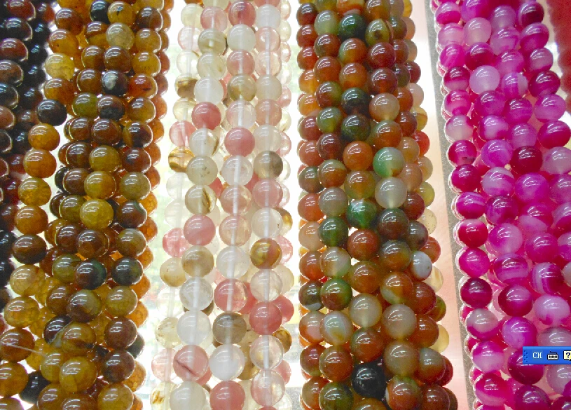 New Arrival 100% Natural Stone Beads Tourmaline Crystal for Jewelry Making Free Shipping Wholesale 6MM | Украшения и аксессуары