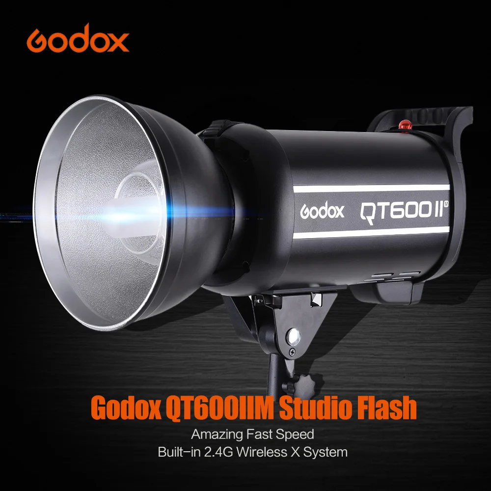 Набор Godox для студийной фотосъемки с 1 стробоскопической вспышкой 600 Вт +
