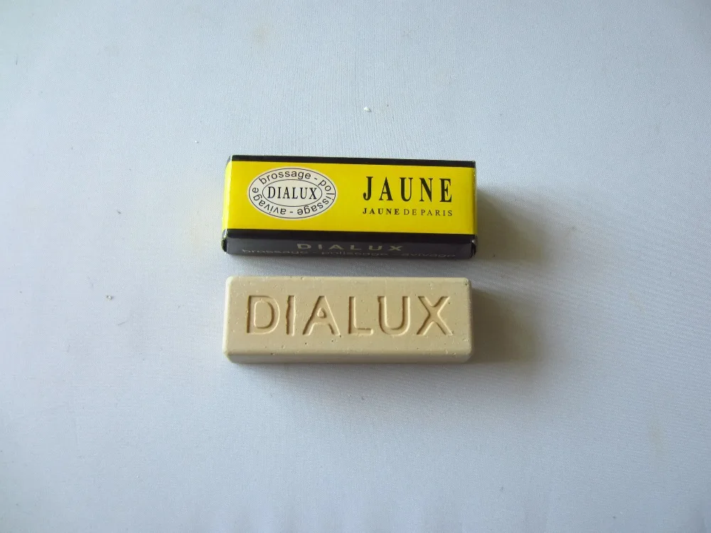 1pc, yellow polishing wax, jewelry carving wax, dental polishing wax, dialux polishing cleaning wax