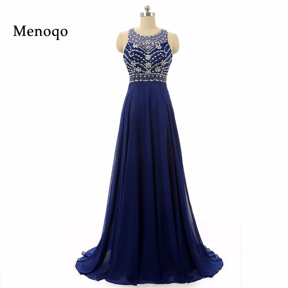 Элегантное элегантное бисерное женское вечернее платье белое шифон длинный