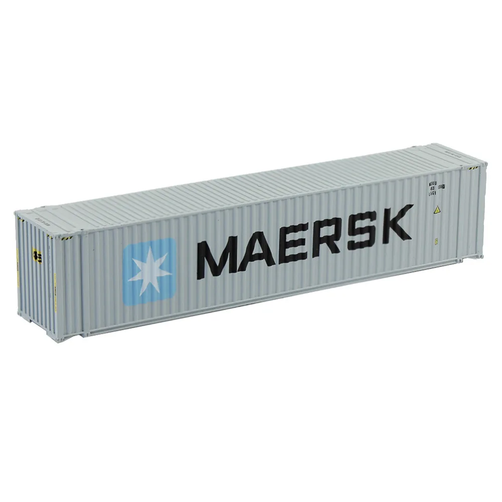 2pcs 45ft Containers 1:150 N Scale Shipping Container Freight Car Model Trains Lot C15010 Railway Modeling