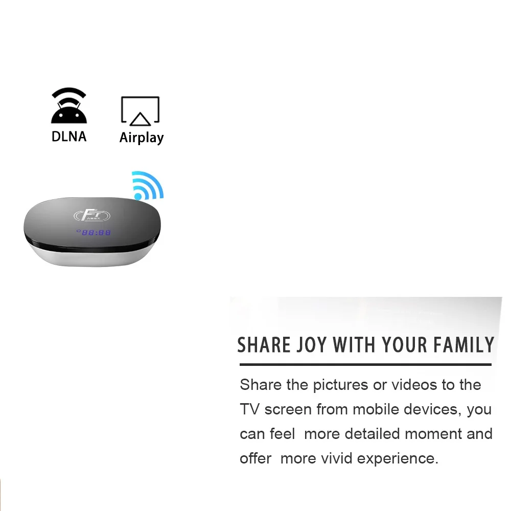 10 шт Дешевые A95X F1 Android 8,1 ТВ BOX 2 Гб 16 GB Amlogic S905W 4 ядра 2,4G WI-FI H.265 VP9 UHD 4 K HDMI 2,0 Smart Media Player