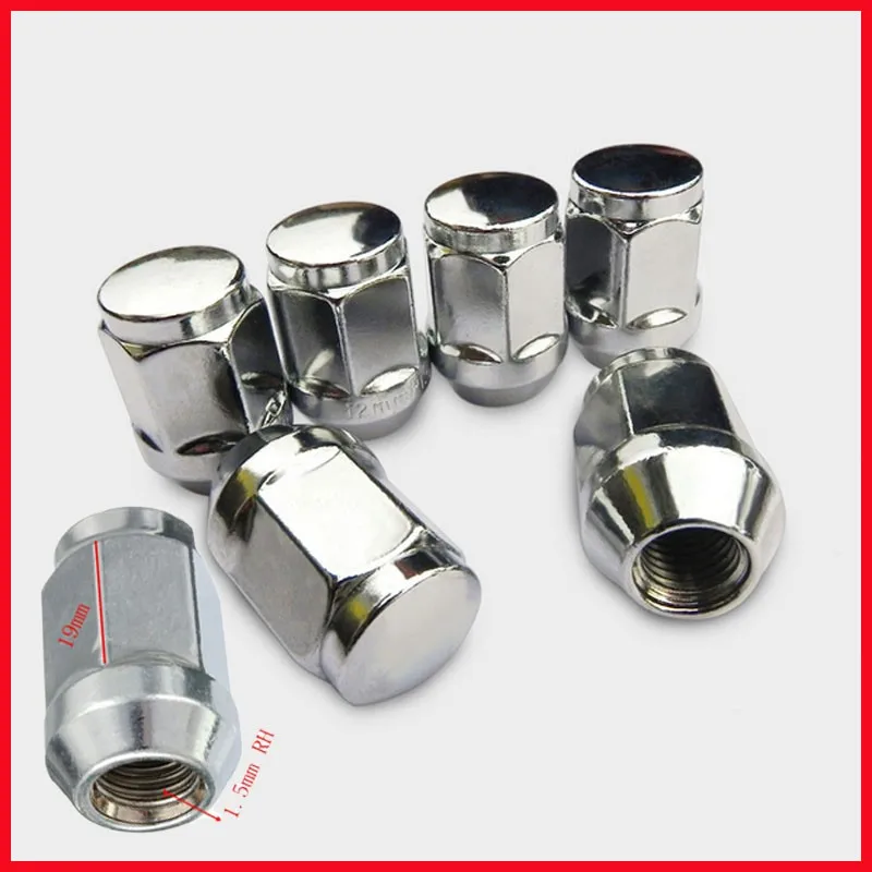 20 шт. 1/2 &quot Hex19 3/4 стальные гайки для колес/ободов RV Jeep Ford KUGA Mustang Explorer|lug nuts|wheel lug
