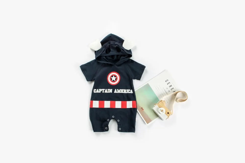 Детская одежда Ropa Bebe/комбинезоны для новорожденных Костюм с шапкой в виде животного хлопковая одежда для маленьких девочек и мальчиков Одежда С Рисунком Тигра, медведя, утки, Комбинезоны
