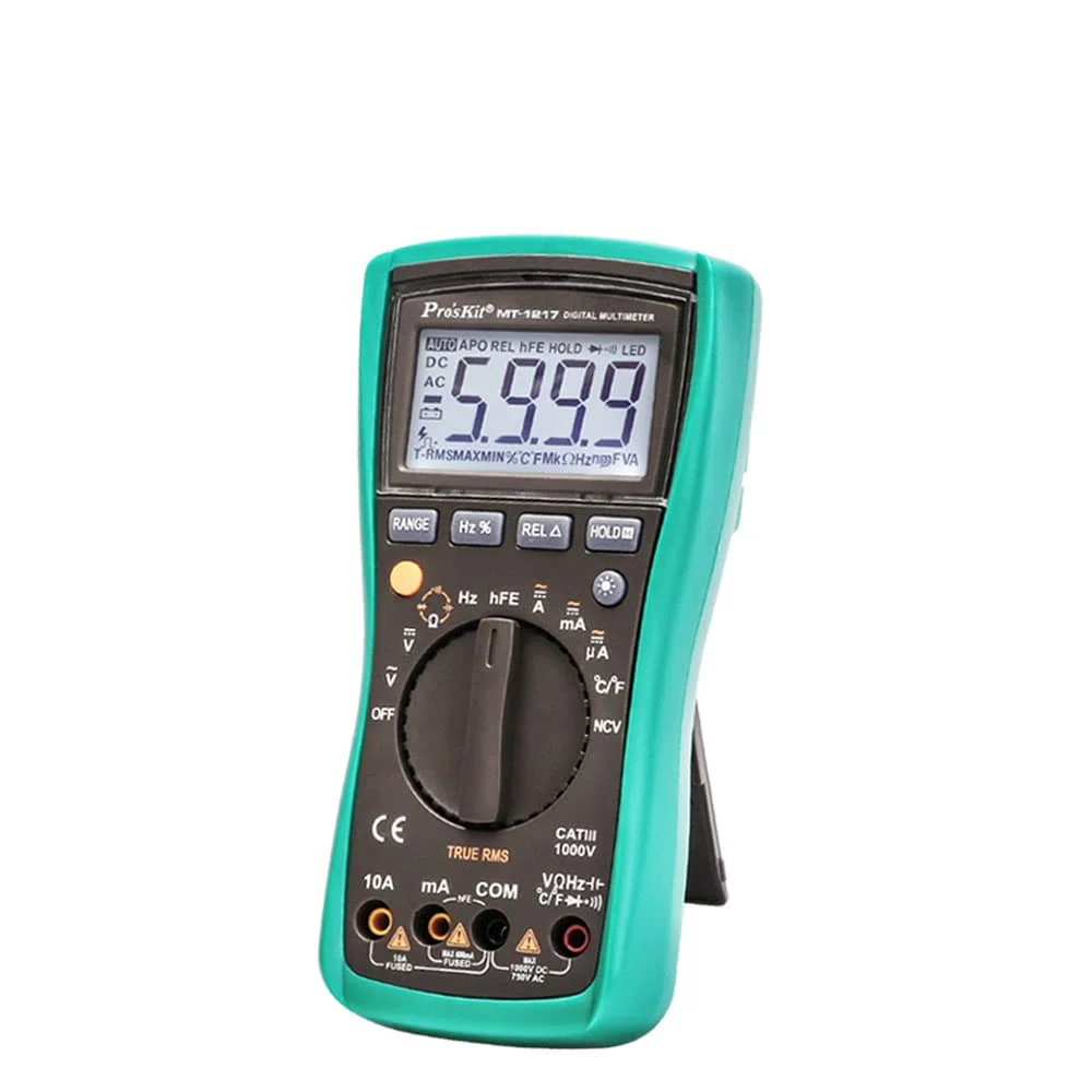Pro 'skit 3 5/6 True RMS цифровой мультиметр Авто диапазон частоты емкость Температура DMM