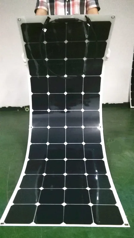 120 Вт Мощность полу Гибкая солнечная панель мощность больше ноги стоит вашей