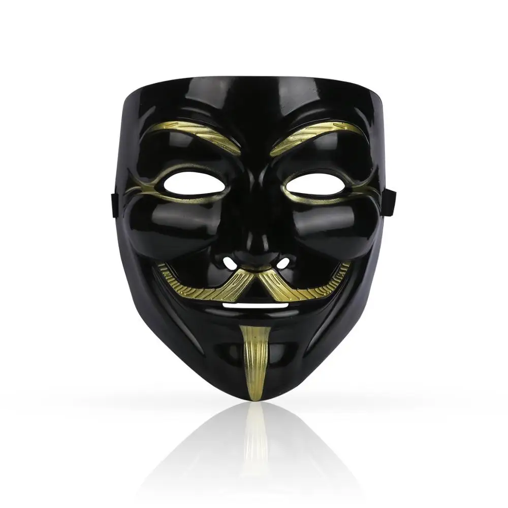 Хэллоуин вечерние маски V for Vendetta анонимные маска Гай Фокс нарядное платье